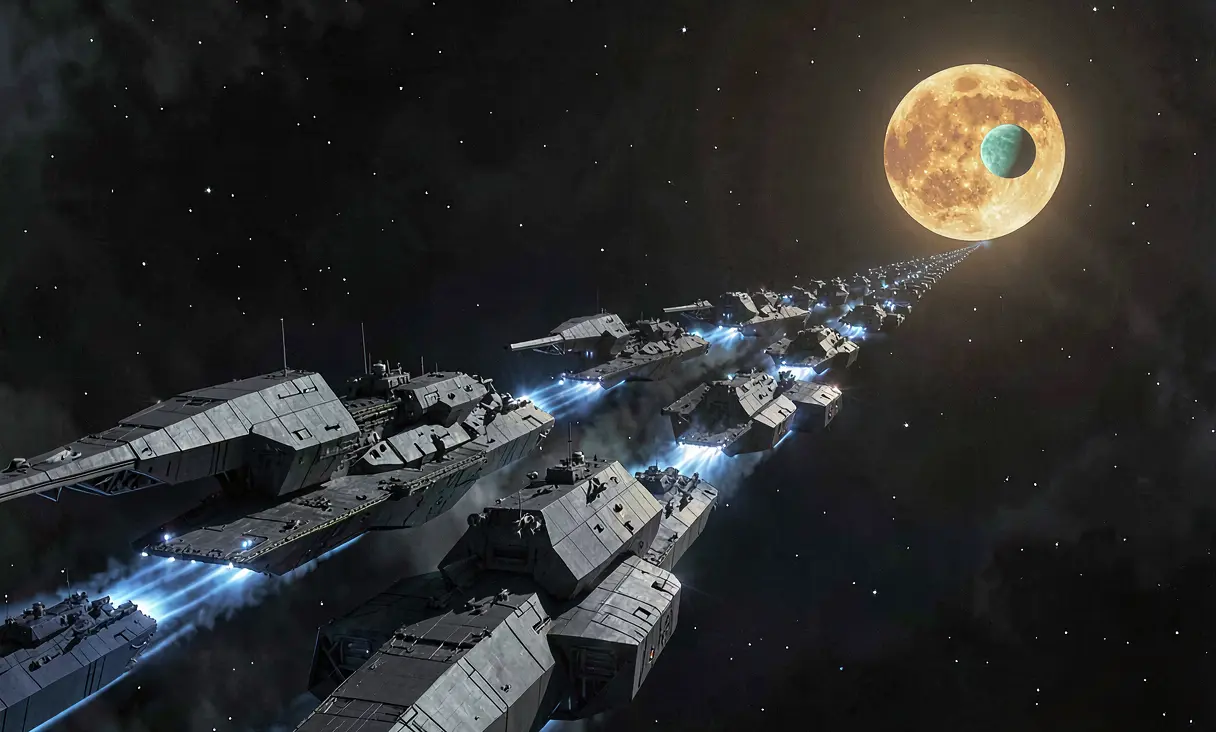 The Trisolaran Fleet