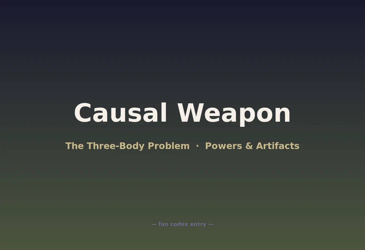 Causal Weapon
