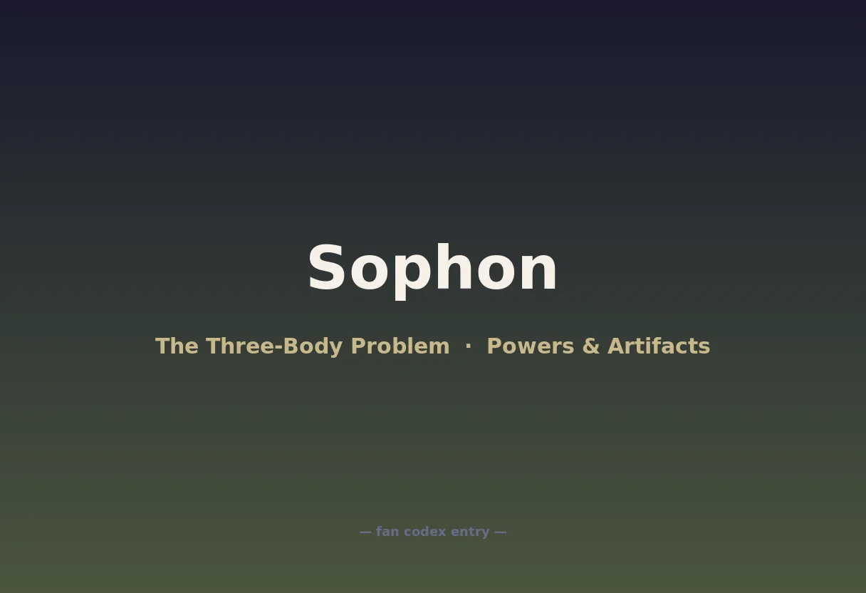 Sophon